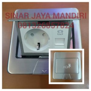 Stop Kontak Lantai AGN Stainless