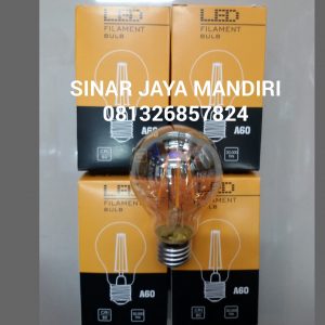 Lampu Filament Edison 4 Watt Bulat