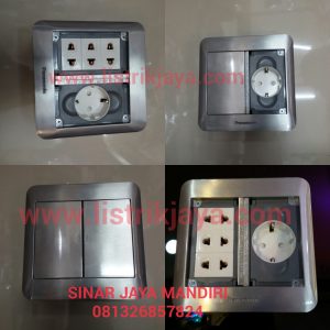 Stop Kontak Lantai Dan Meja 6 Modul Panasonic