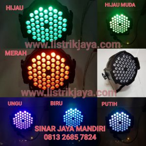 Lampu Panggung 54 Mata Fullcolor