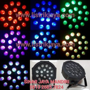 Lampu Panggung 18 Mata Fullcolor Led RGB