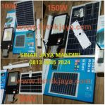 Lampu PJU Solar 50W 100W 150W Two in One