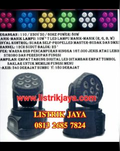Lampu Led Panggung Moving Head