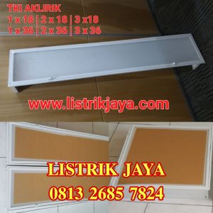 Kap Lampu TKI Acrylic