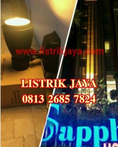 Lampu Sorot LED 50W Spot Light Gedung