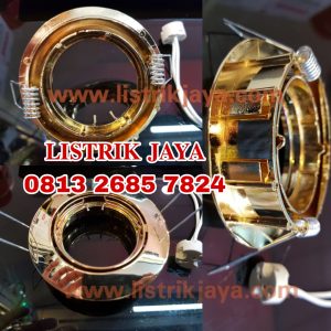Kap Lampu MR16 Gold