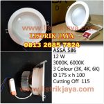 Downlight Led ASSA 586 12W 3 Warna