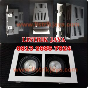 Kap MR16 Kosongan 2 Lampu